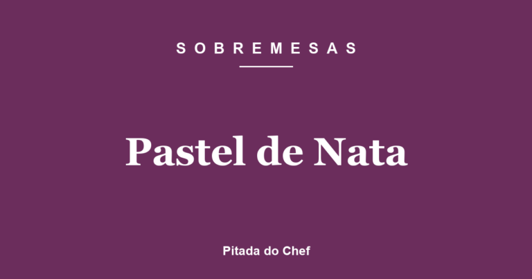 Pastel de Nata