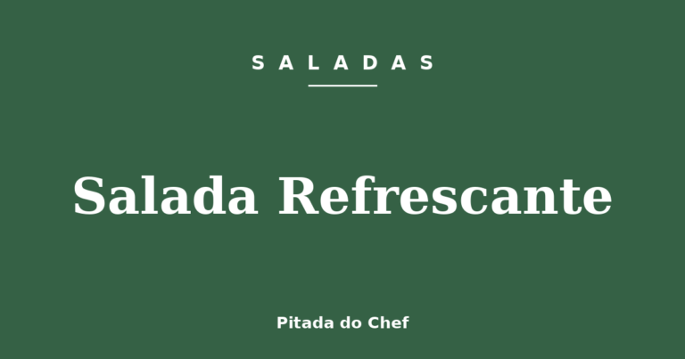 Salada Refrescante
