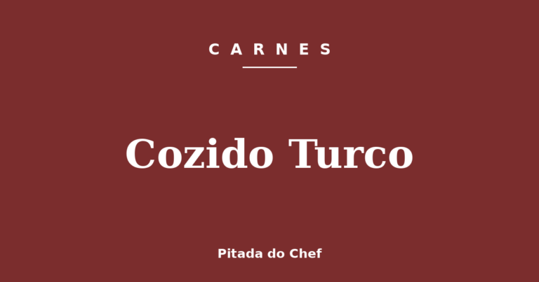 Cozido Turco