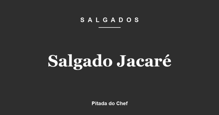 Salgado Jacaré