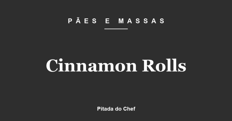 Cinnamon Rolls