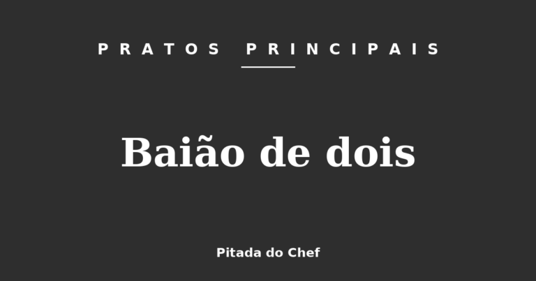 Baião de dois