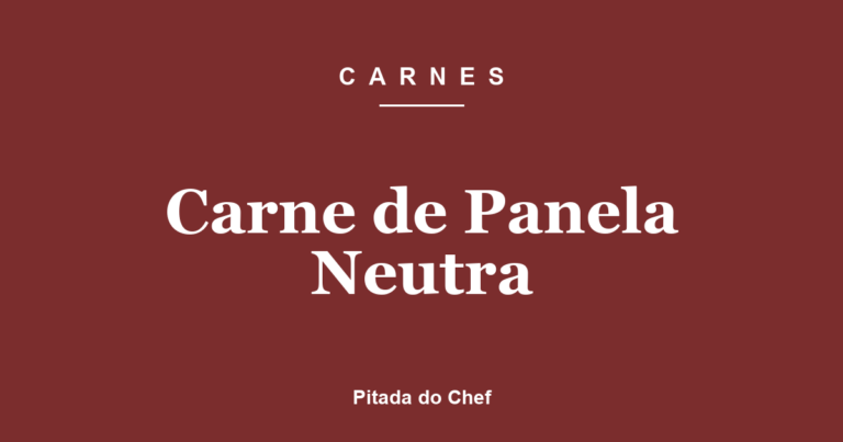 Carne de Panela Músculo