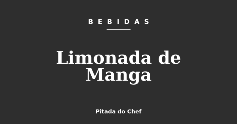 Limonada de Manga