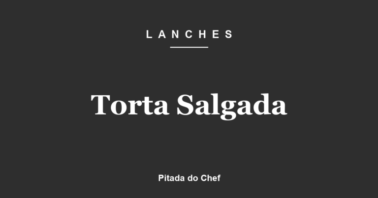 Torta Salgada
