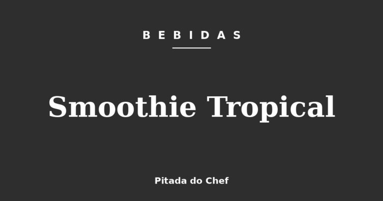 Smoothie Tropical