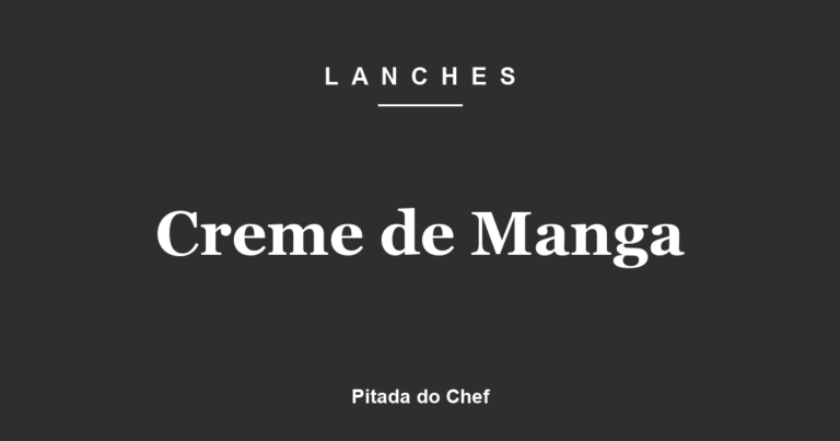 Creme de Manga