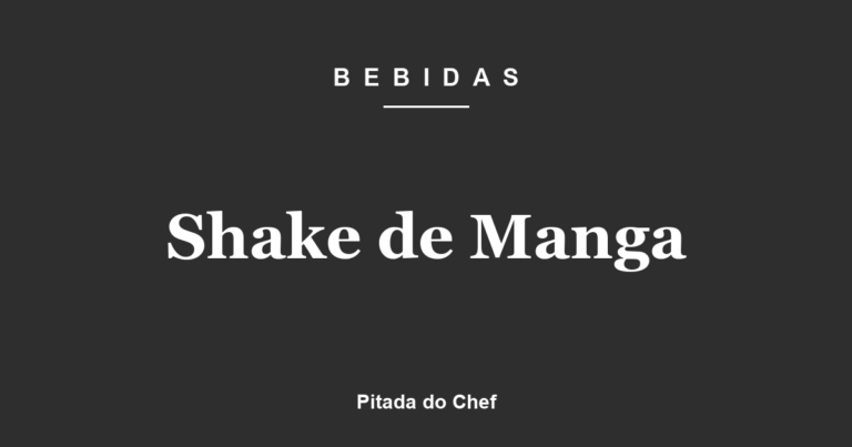 Shake de Manga