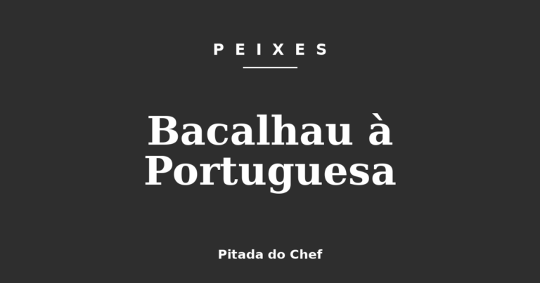 Bacalhau à Portuguesa