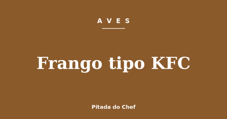 Frango tipo KFC