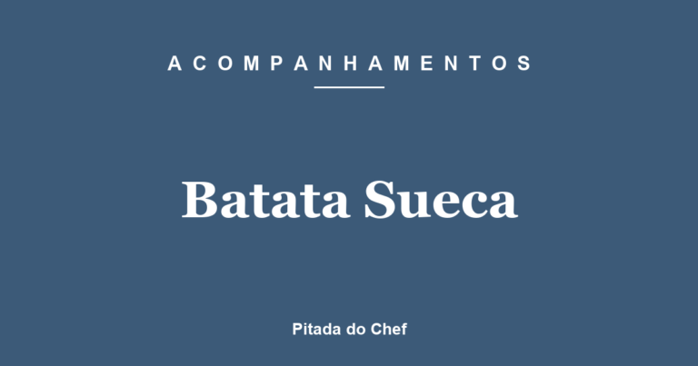Batata Sueca