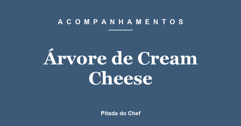Árvore de Cream Cheese