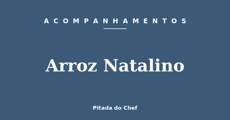 Arroz Natalino