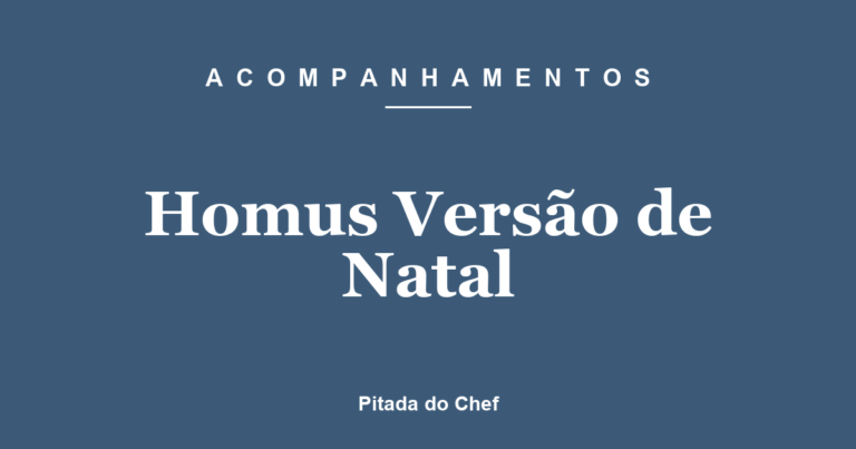 Homus Versão de Natal