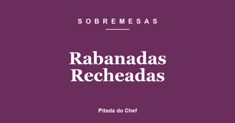 Rabanadas Recheadas