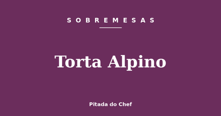Torta Alpino