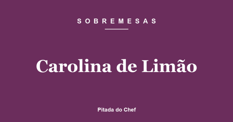 Carolina de Limão