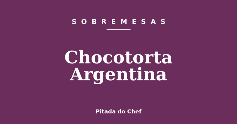 Chocotorta Argentina