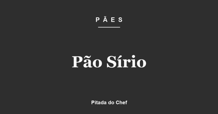 Pão Sírio