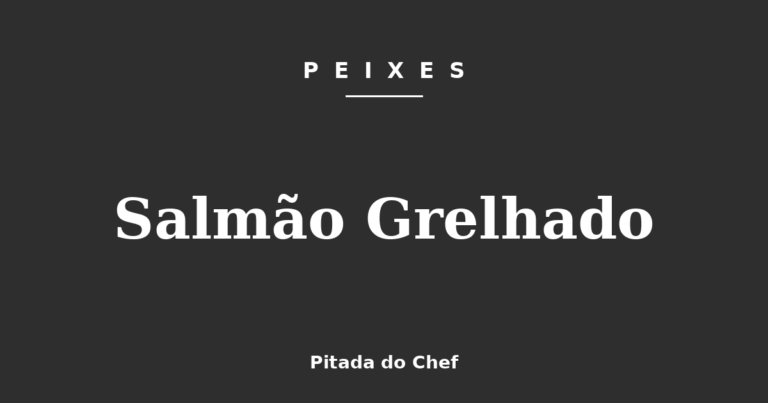 Salmão Grelhado
