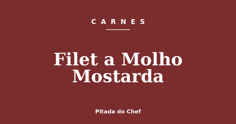 Filet a Molho Mostarda