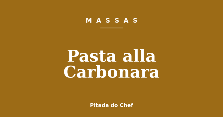 Pasta alla Carbonara