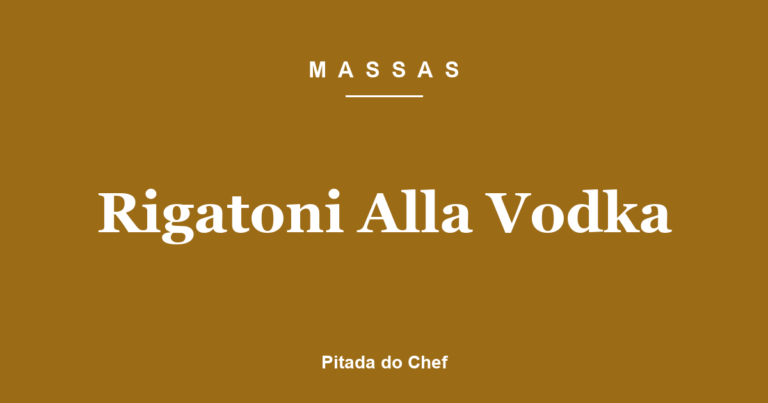 Rigatoni Alla Vodka