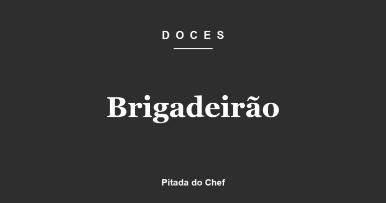 Brigadeirão