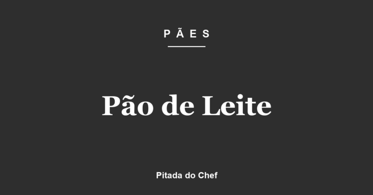 Pão de Leite