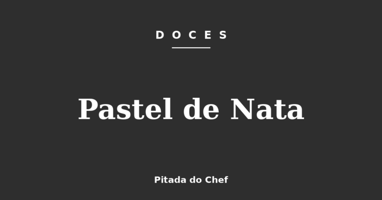 Pastel de Nata