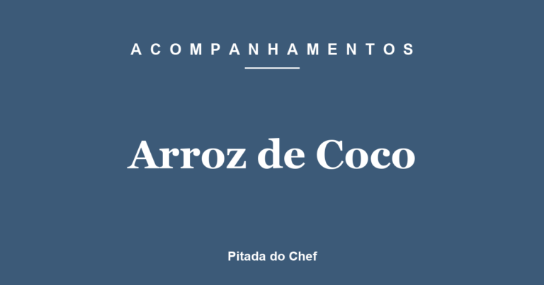 Arroz de Coco