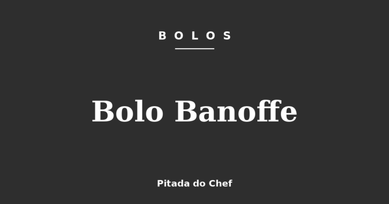 Bolo Banoffe