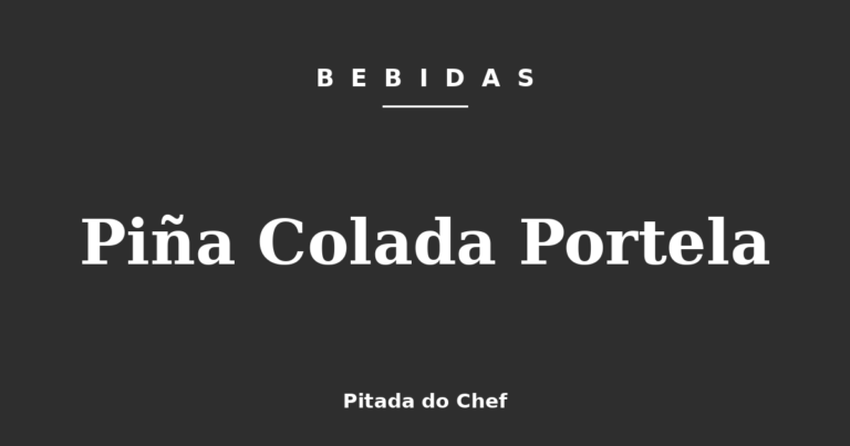 Piña Colada Portela