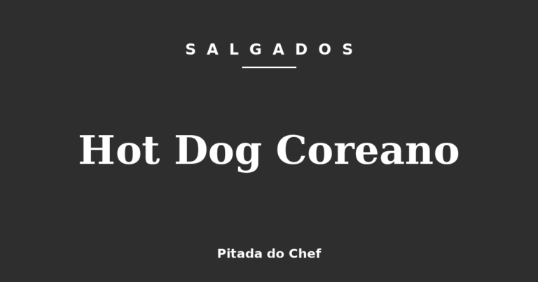 Hot Dog Coreano