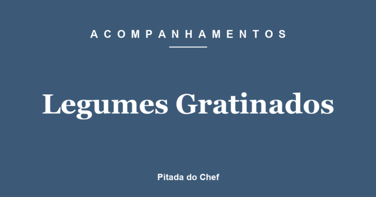 Legumes Gratinados