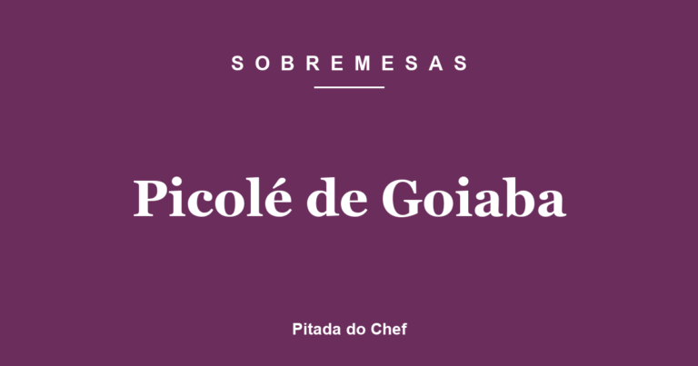 Picolé de Goiaba