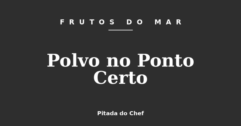 Polvo no Ponto Certo