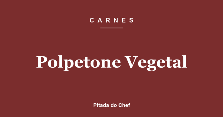 Polpetone Vegetal