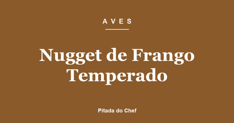 Nugget de Frango Temperado