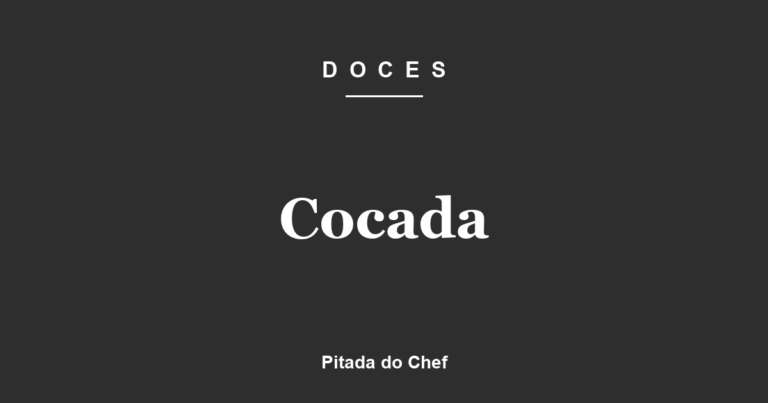 Cocada