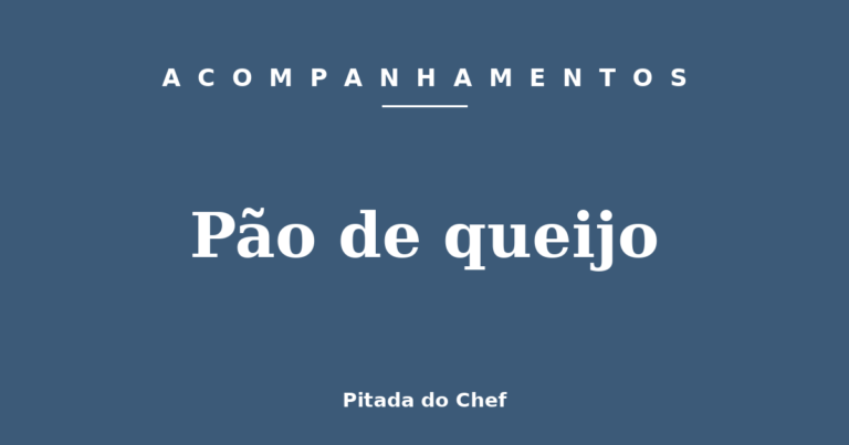 Pão de queijo