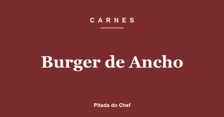 Burger de Ancho