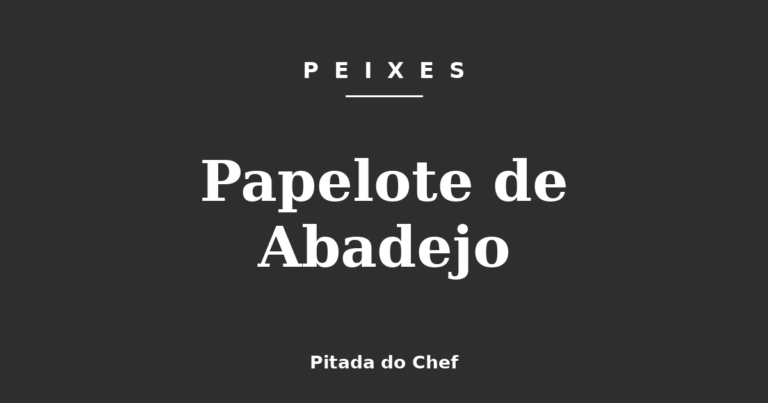 Papelote de Abadejo