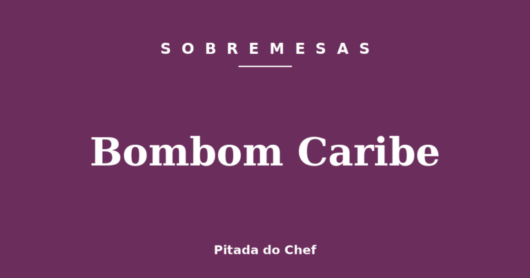 Bombom Caribe