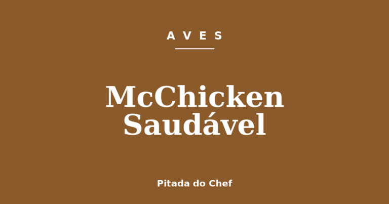 McChicken Saudável
