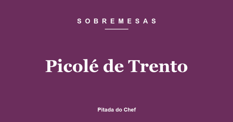 Picolé de Trento