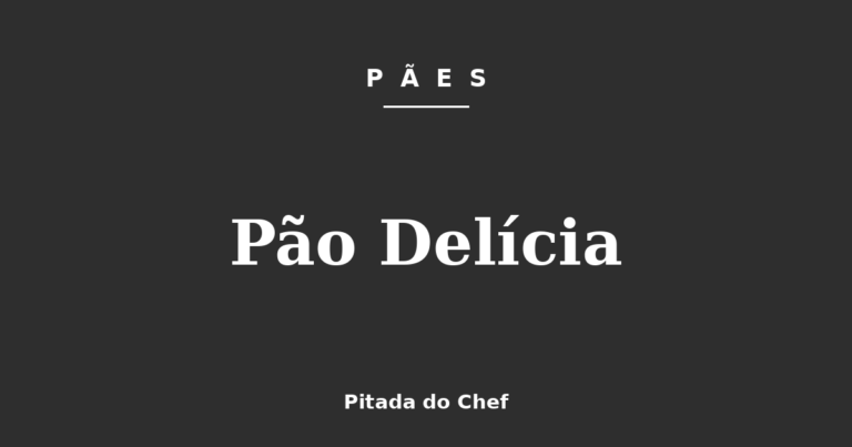Pão Delícia
