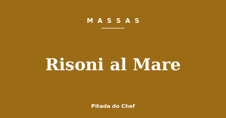 Risoni al Mare
