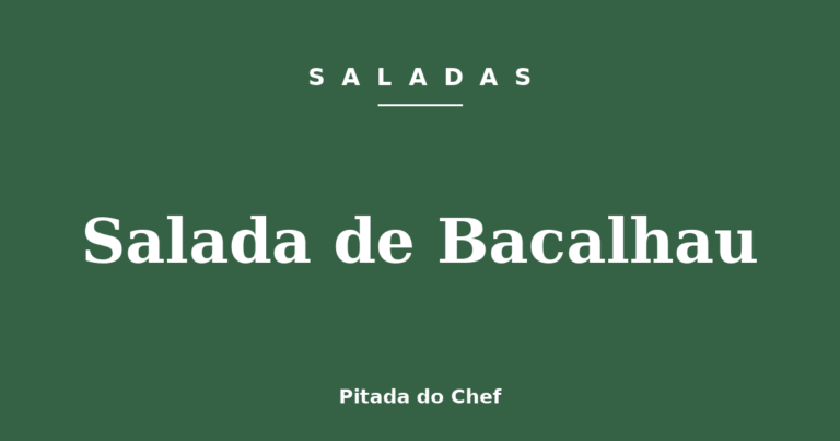 Salada de Bacalhau