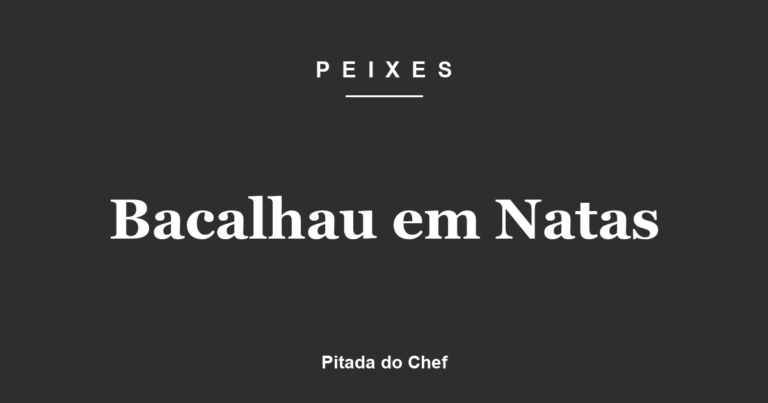 Bacalhau em Natas
